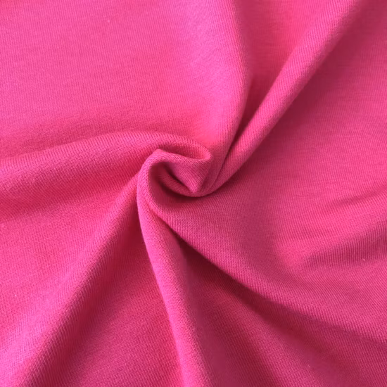 Tejido de felpa de tejido de bambú/algodón/Spandex